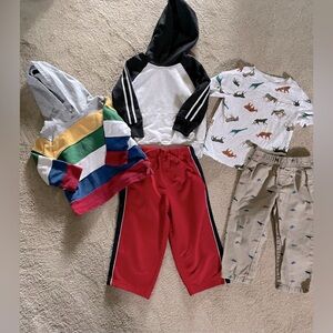 Lot of 5 pieces…boys 24 mos/2T clothing